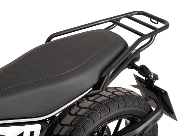 Buisvormig bagagerek zwart voor Ducati Scrambler 800 Icon (23-) Hepco & Becker