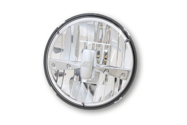 HIGHSIDER pro 7 inch koplampinzetstuk type 3 LED zwart E-goedgekeurd
