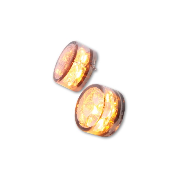 HIGHSIDER Smart Module Zestien LED-knipperlichtmodule lens rookgrijs (paar), voor & achter