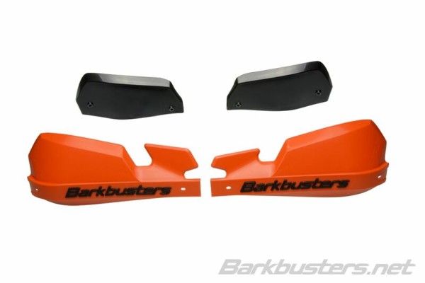 Barkbusters VPS MX Handbeschermer Plastic Set Alleen Oranje/Zwart Deflector