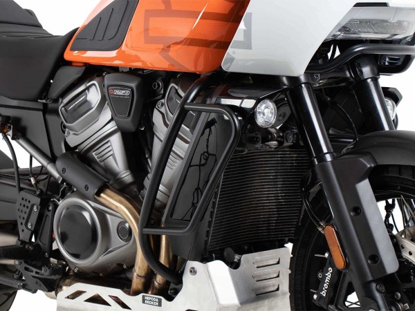 Motorbeschermer zwart voor Harley Davidson Pan America 1250 / ST (21-) Hepco & Becker