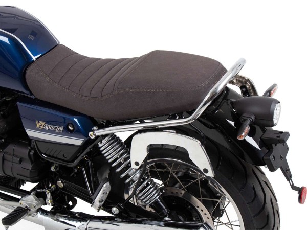 C-Bow zijdrager chroom voor Moto Guzzi V7 850 Special/Stone/Centenario (21-24) Hepco & Becker