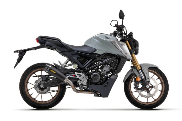 ARROW X-KONE DARK Auspuffanlage für Honda CB125R ab Modelljahr 2021-