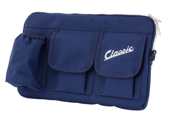 Classic"-tas voor bagageruimte/handschoenkastje Vespa - blauw, nylon