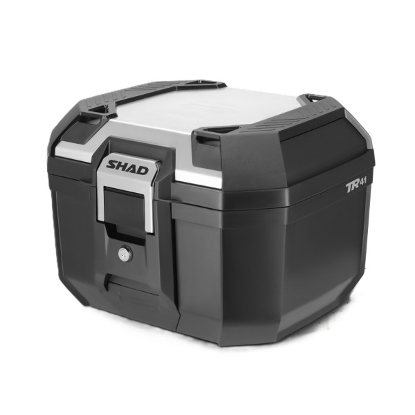 Shad Top Case TERRA TR41, zwart met aluminium afdekking, 41 l