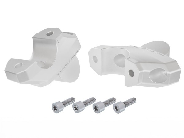 Stuurverhoger H=32 mm met offset 21 mm naar achteren voor BMW R 1300 R (25-) Hepco & Becker