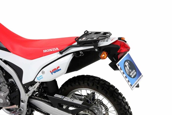 Minirack zachte bagagedrager zwart voor Honda CRF 250 L (12-20) Hepco & Becker