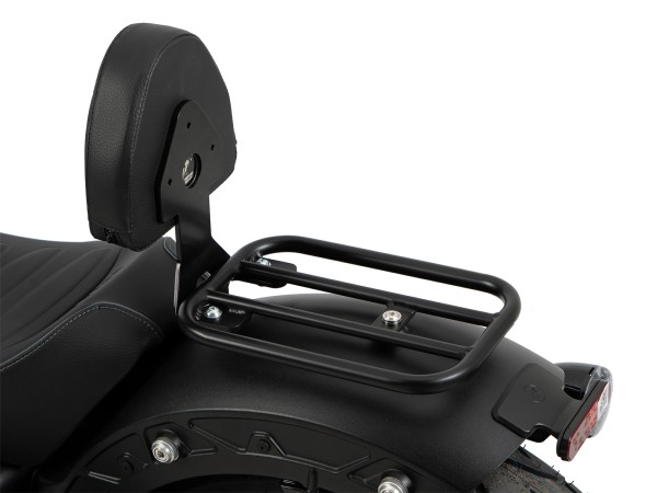 Solorack met rugleuning zwart voor Indian Scout Sixty Classic (25-) Hepco & Becker