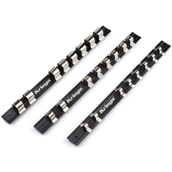 Kriega houderrail 1/2 inch / 12,7 cm voor de gereedschapsrol
