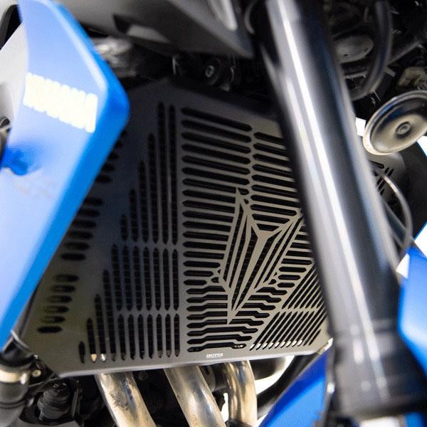 Radiatorrooster zwart voor Yamaha MT-09 (17-20)