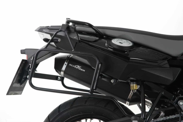 Zijkofferdrager zwart voor BMW F 650 GS Twin (08-11)/F 700 GS (12-17)/F 800 GS (08-18)