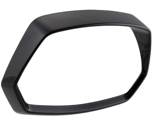 Lamp ring voor Vespa Sprint 50-150cc ('18-), glanzend zwart