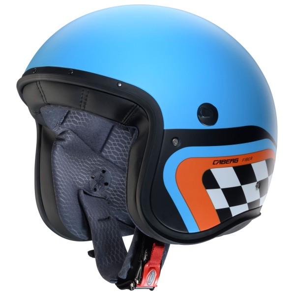 Caberg helm Freeride X Daytona mat-lichtblauw/zwart-oranje