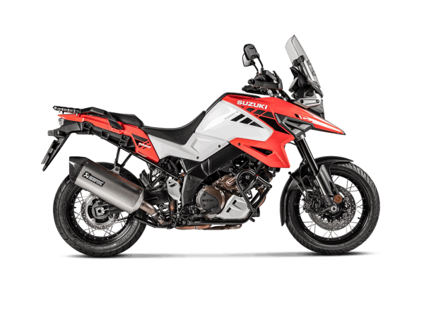 Akrapovic Slip-On Line (Titanium) uitlaat voor Suzuki V-Strom 1000 (14-18) en V-Strom 1050 ab (20-23)