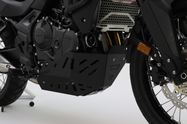 Aluminium motorbeschermplaat voor Honda XL 750 Transalp, zwart