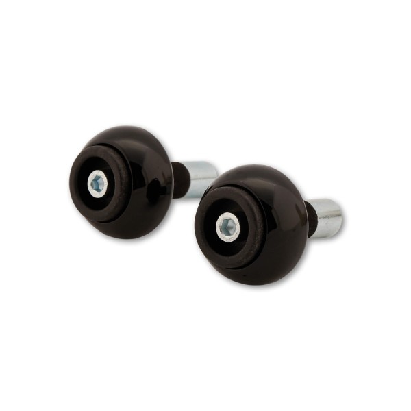 LSL Lenkergewicht Crash Ball Classic, Stahl, für Lenker mit 14 mm Innendurchmesser (Alu-Lenker), sch
