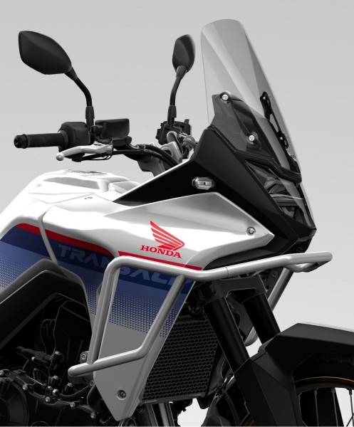 Zilveren valbeugel voor de Honda XL 750 Transalp (23-) / E-Clutch (26-) Origineel