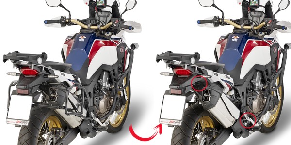 Zijtasdrager voor Honda CRF1000L Africa Twin (j.o.16-17) Givi