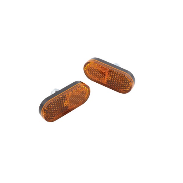HIGHSIDER slimme reflector geel Met M5 schroefdraadbout (1pc)