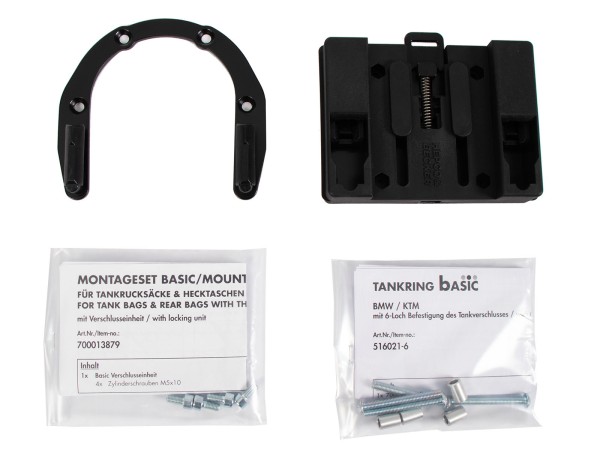 Basistankring incl. tanktasvergrendeling voor BMW S 1000 XR (15-19) Hepco & Becker