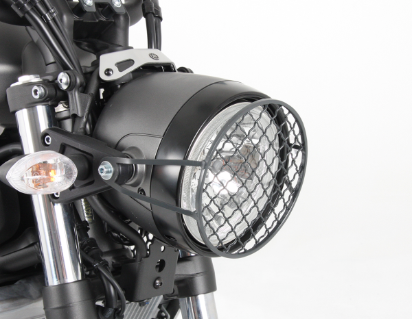 Lampbeschermrooster zwart voor Yamaha XSR 700/ XSR 700 Xtribute (Bj.16-) Hepco & Becker