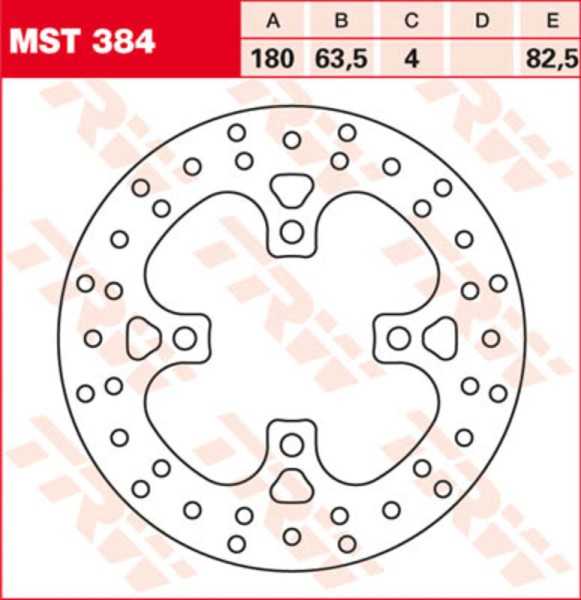 TRW Lucas remschoenen MCS833