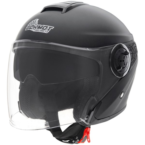 Germot helm GM 660, mat zwart