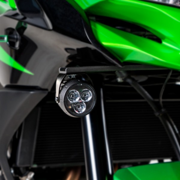 Montageset voor extra koplamp voor Kawasaki Versys 650 (14-21) - Barracuda