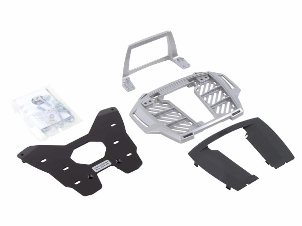 Alurack topkoffer drager zilver voor BMW R 1200 GS LC (13-18) Hepco & Becker