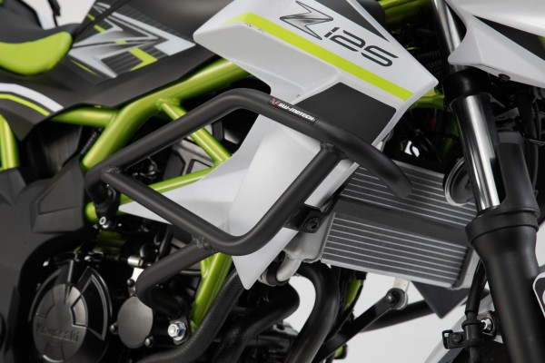 SW-Motech Crashbar zwart voor Kawasaki Z 125 / Ninja 125 - SW Motech