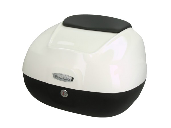 Topkoffer 37 l met rugleuning voor Piaggio MP3 HPE RST 400 Sport (2022) - montebianco 544