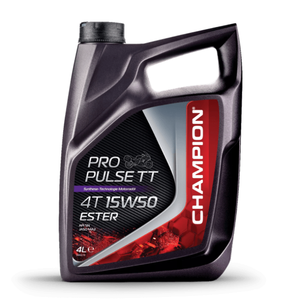 CHAMPION® Pro Pulse TT 4T 15W-50 Ester motorolie - 4 liter