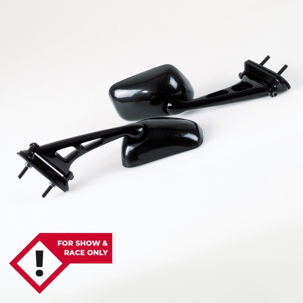 HIGHSIDER smart kuipspiegel Race zwart (paar)
