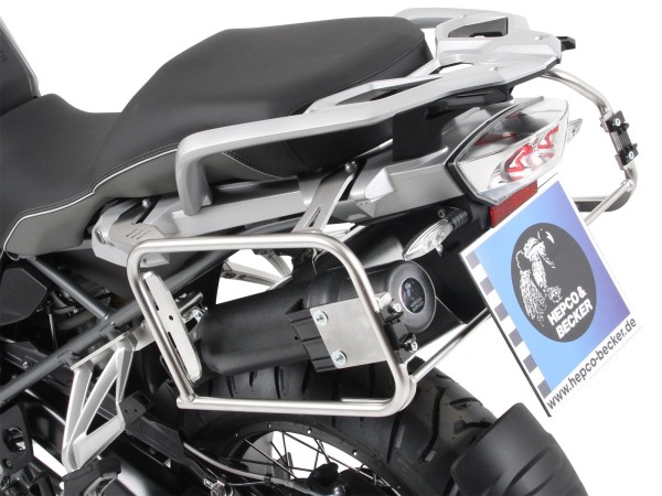 Gereedschapskist zwart voor zijkofferdrager uitsparing voor BMW R 1250 GS (19-23) Hepco & Becker