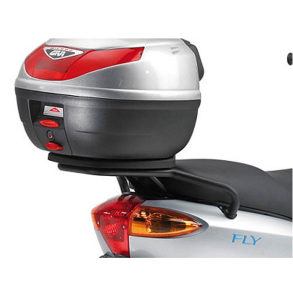 Givi topkofferdrager zwart voor monolock koffers voor Derbi 50 / 125 Boulevard /Piaggio FLY 50-125