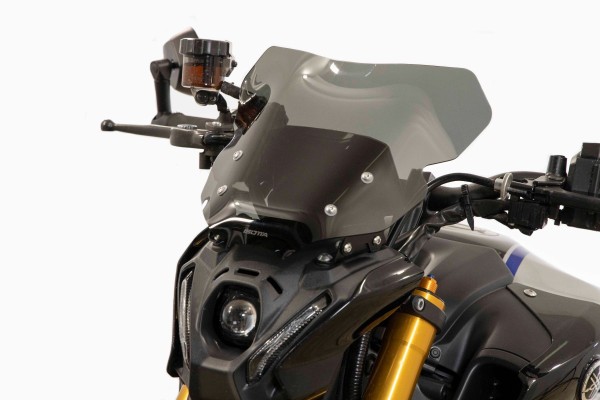 Hoog windscherm voor Yamaha MT-09 (21-23), zwaar getint