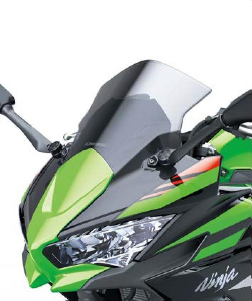 Voorruit getint (smoke) voor Kawasaki Ninja 650 (2020-) origineel Kawasaki