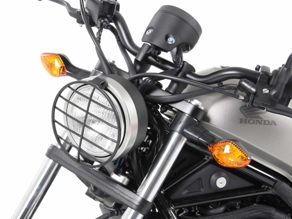 Lampbeschermer zwart voor Honda CMX 500 Rebel (17-19) Hepco & Becker