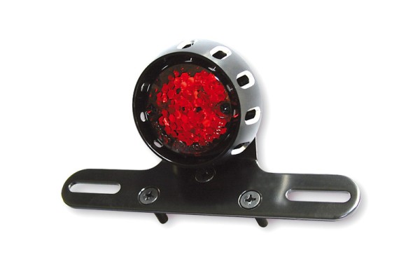 HIGHSIDER smart Miles LED achterlicht zwart E-keurmerk (1pc)