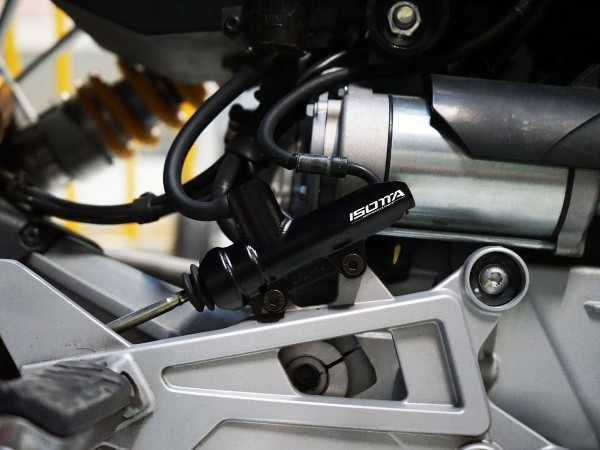 Bescherming voor de achterremcilinderpomp voor Moto Guzzi V100 Mandello S / Stelvio 1000