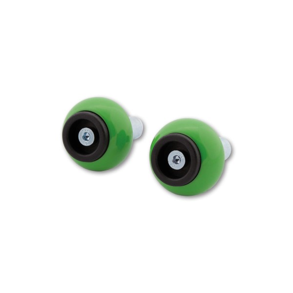 LSL Lenkergewicht Crash Ball Classic, für Lenker mit 14 mm Innendurchmesser (Alu-Lenker), grün