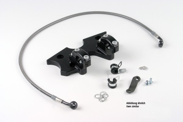 LSL Superbike-Kit mit Teilegutachten für Kawasaki ZX-6R, Typ ZX600A, 1998-1999, silber, (Typ A)