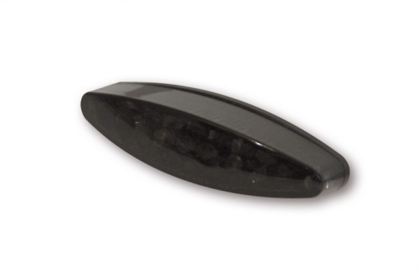 HIGHSIDER pro Little Number1 LED-achterlicht zwart/getint met kentekenplaatverlichting (1 stuk)